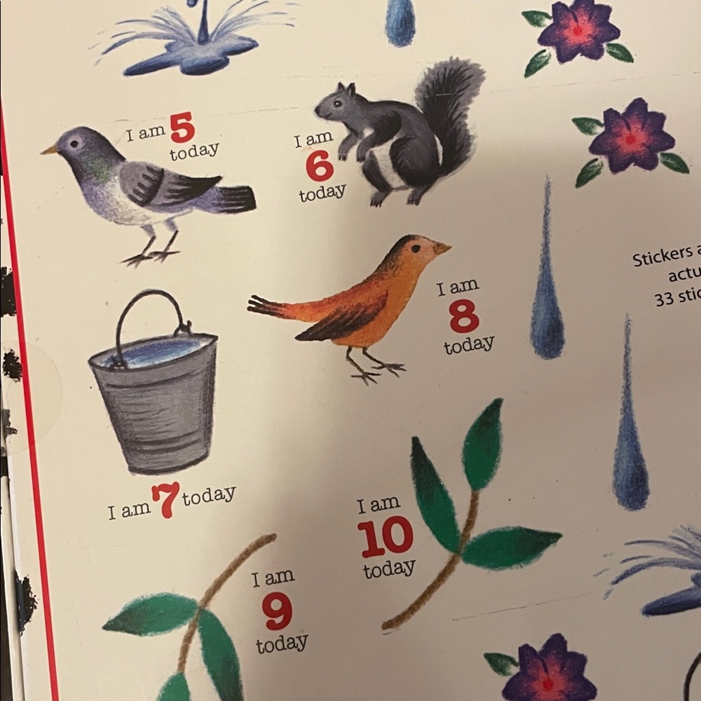 eeBoo Keepsake Growth Chart with Stickers - Picture 5 of 11